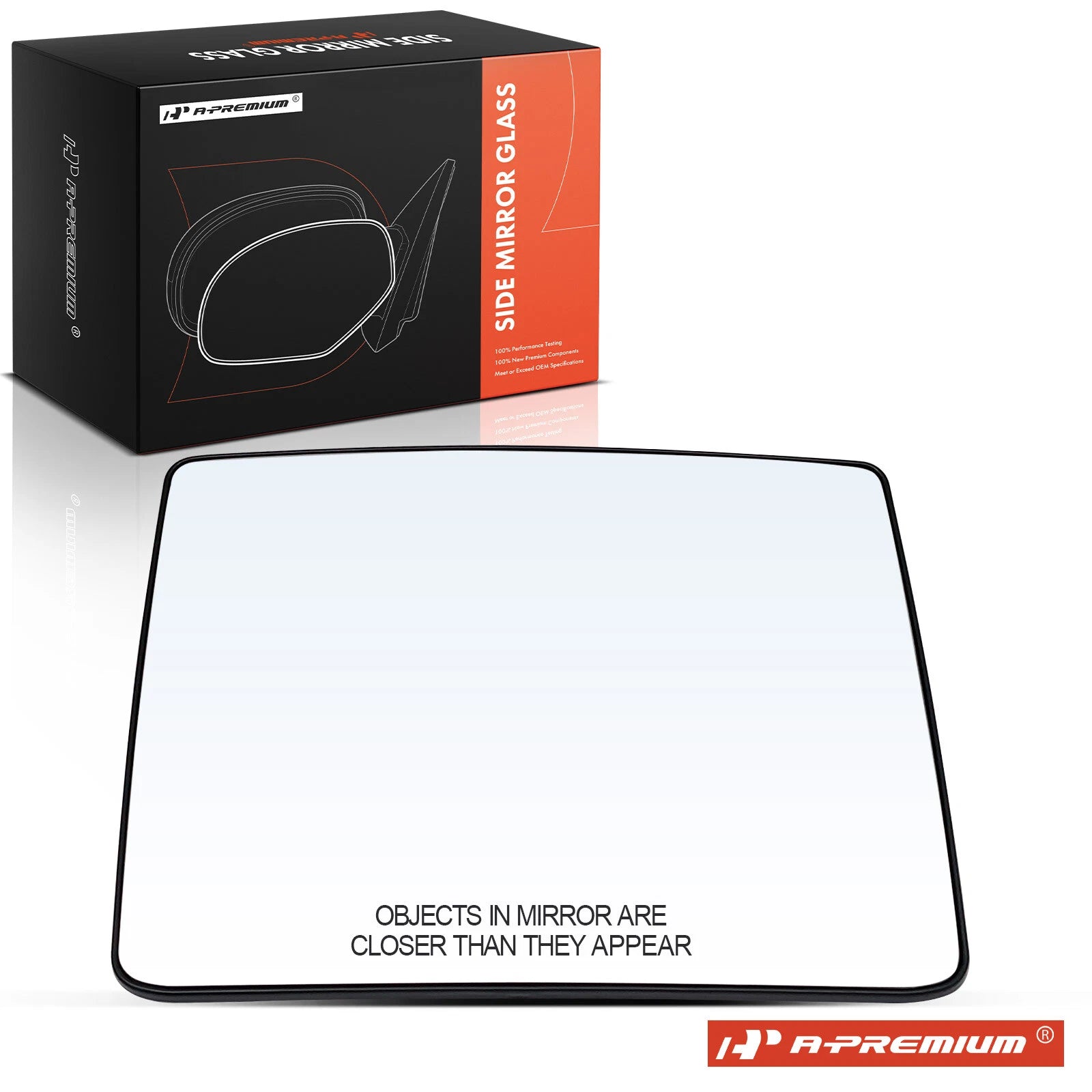 Heated Passenger Upper Power Mirror Glass for Ford F-150 (2007–2014)