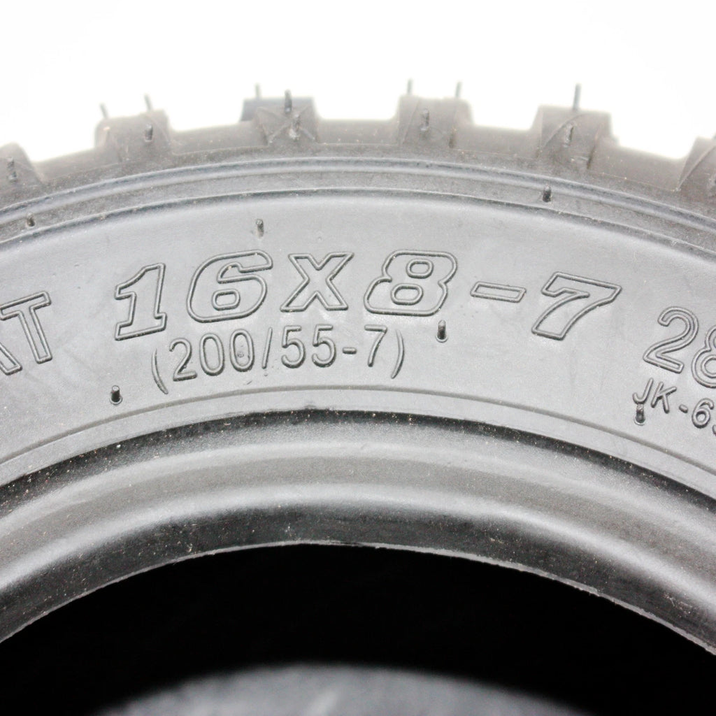 Set of 4 Rear Tires 16x8-7 for 125cc Quad Dirt Bike ATV Buggy Lawn Mower