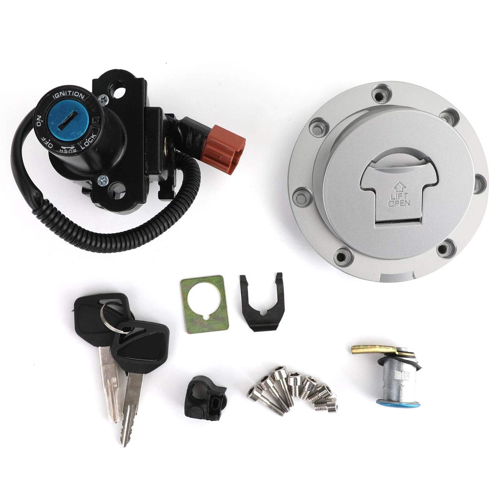 Ignition Switch & Fuel Gas Cap Lock Set for Honda CBR600RR CBR1000RR (2008–2014)