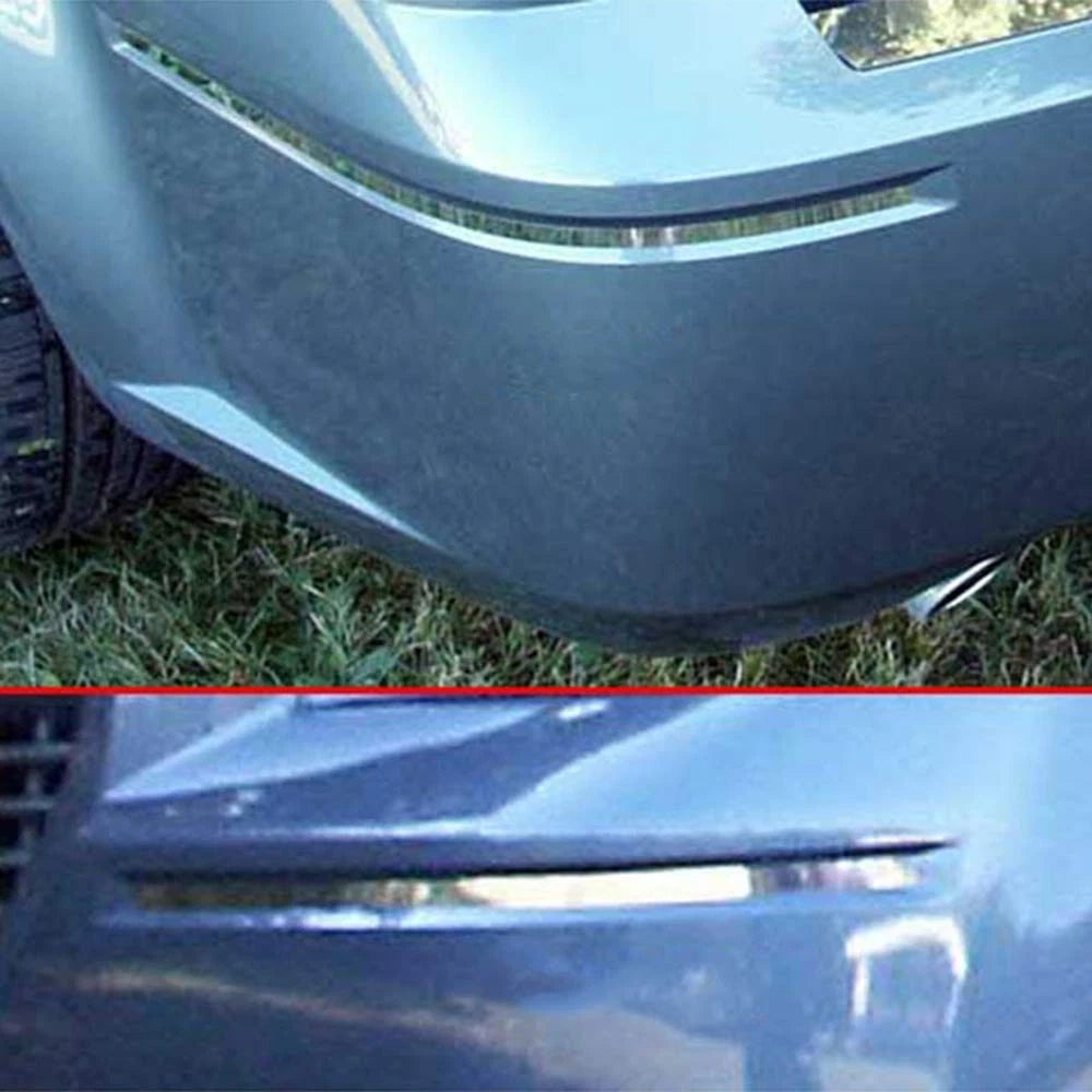 Bumper Insert Kit Luxury FX Stainless Steel 3/8 for 2005-2010 Chrysler 300