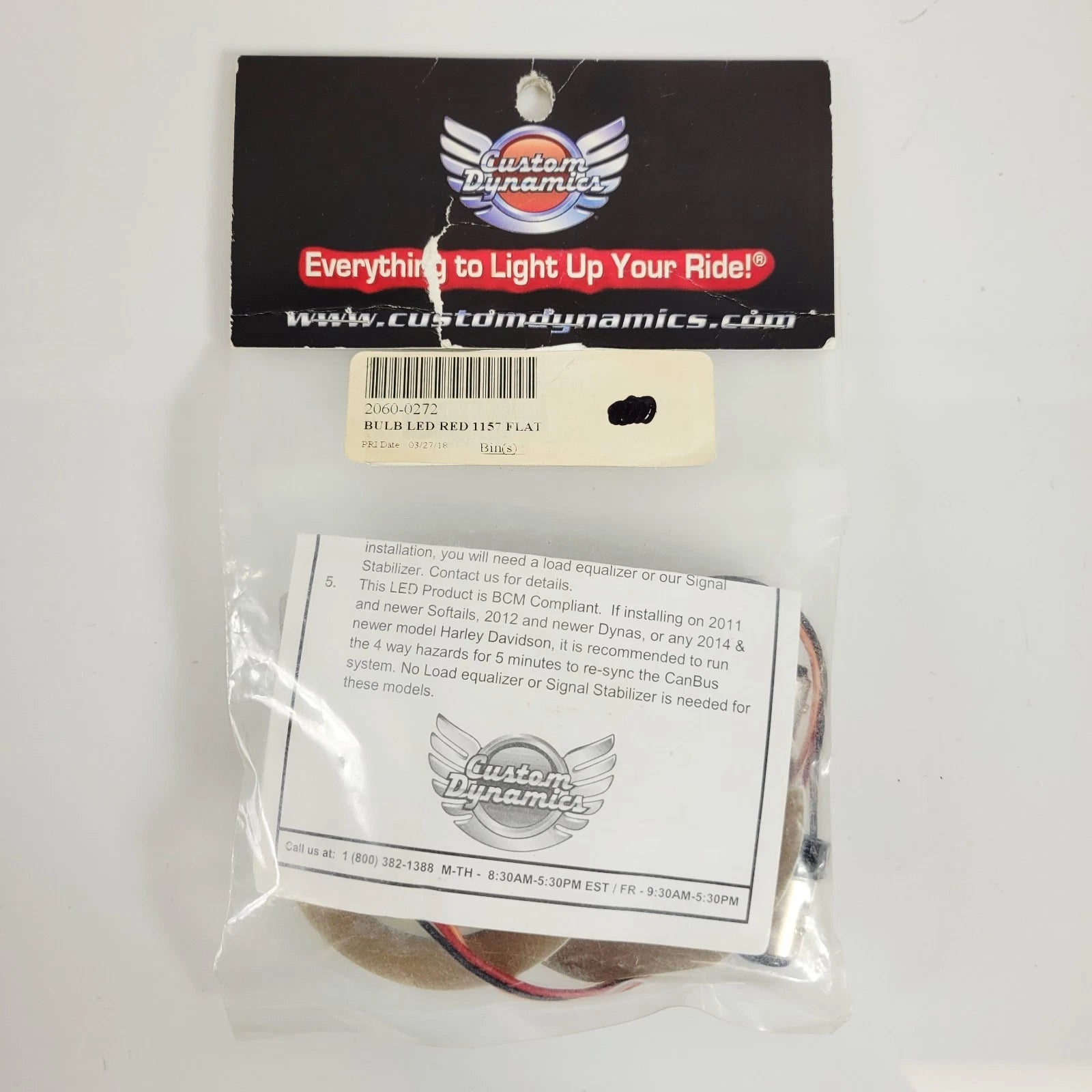 LED Flat Rear Turn Signal Inserts Red Bulb for Harley Street Road Glide (2010–2013)