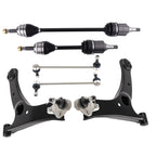 Lower Control Arm Ball Joint CV Axle Shaft Kit for Toyota Corolla (2003–2008)