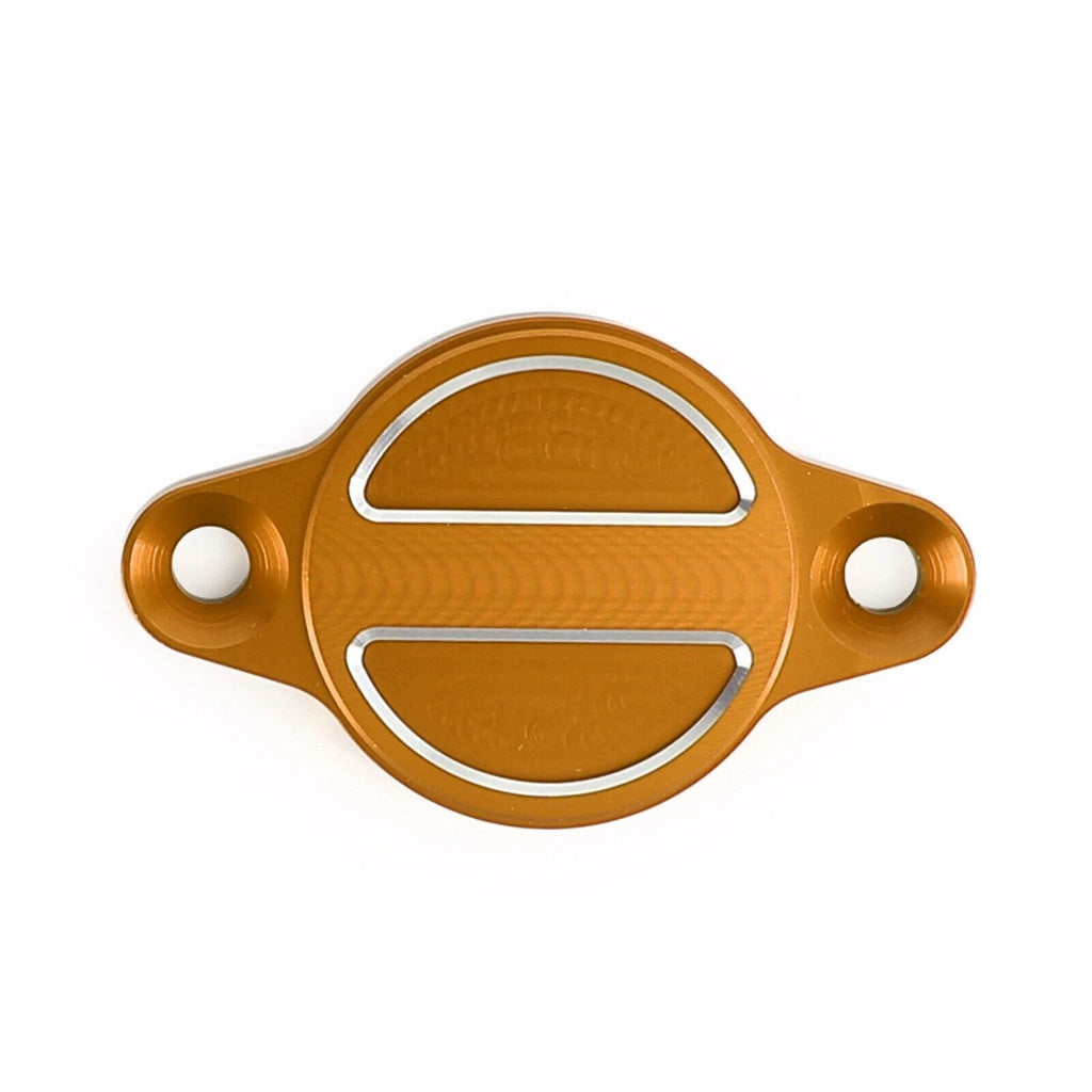 CNC Gold Oil Filter Cover Cap for Ducati Hypermotard (796, 939, 950, 1100, EVO)