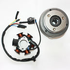 Magneto Stator Plate Roller Flywheel for 110cc 125cc PIT Quad ATV