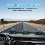 Universal Head Up Display Speedometer for (GPS, MPH)