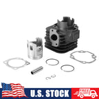 Big Bore Cylinder Kit 50mm for 90cc Minarelli 1PE50QMF 2-Stroke Scooters