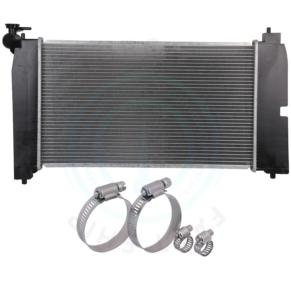 Radiator Kit with Universal Oil Hose Clamps for Pontiac Vibe Toyota Matrix (2003–2008)