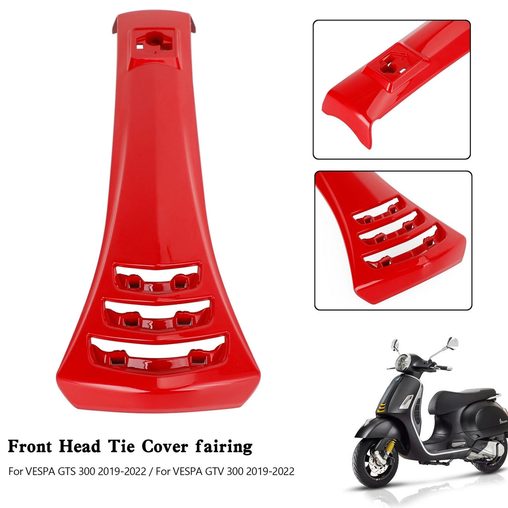 Steering Horn Head Cover for Vespa GTS300 GTV300 (2019–2022) Red