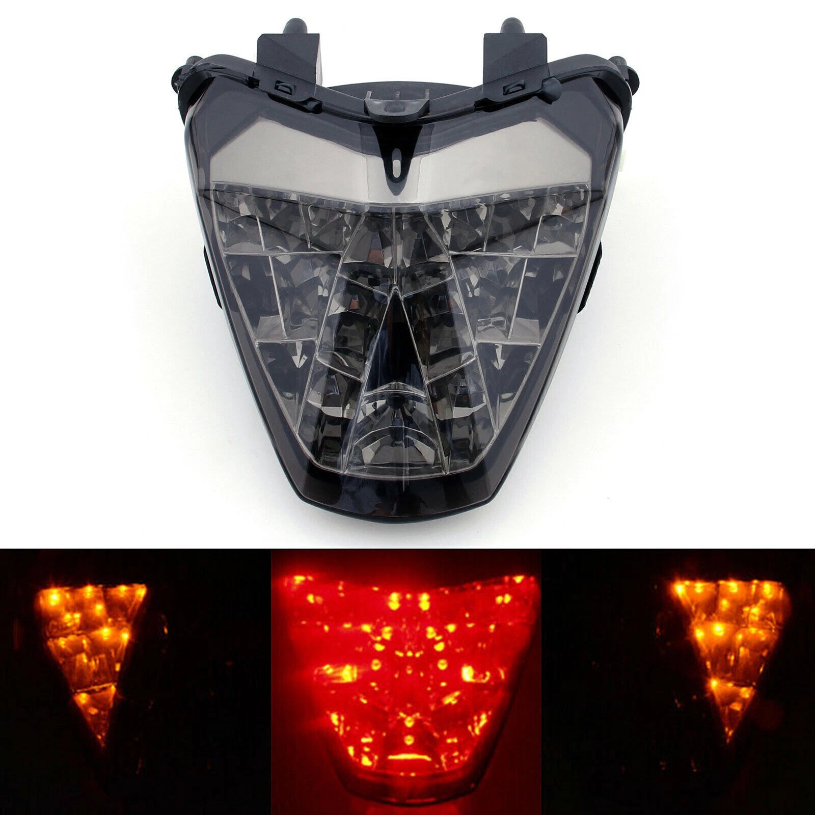 Integrated LED Tail Light Turn Signals for Honda CBR250R CBR300R CB300F (2011–2022)