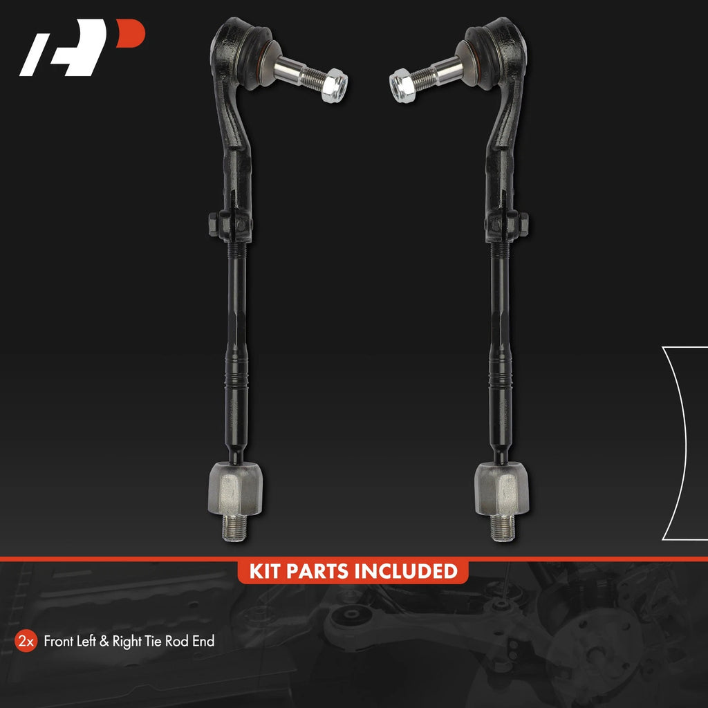 2X Tie Rod End Front for BMW 128i 135i 323i 325i 335is X1 Z4 (2008–2013)