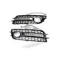 LED Flow Daytime Running Light Yellow Turn Signal Fog Light Frame for Honda (2009–2011)