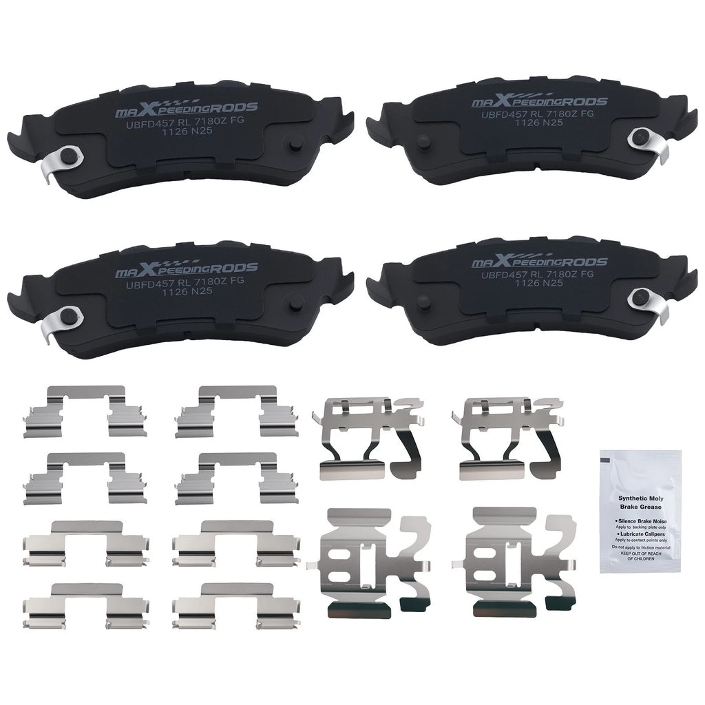 Rear Ceramic Brake Pads Kit for Chevrolet Astro Silverado 1500 (1999-2006)
