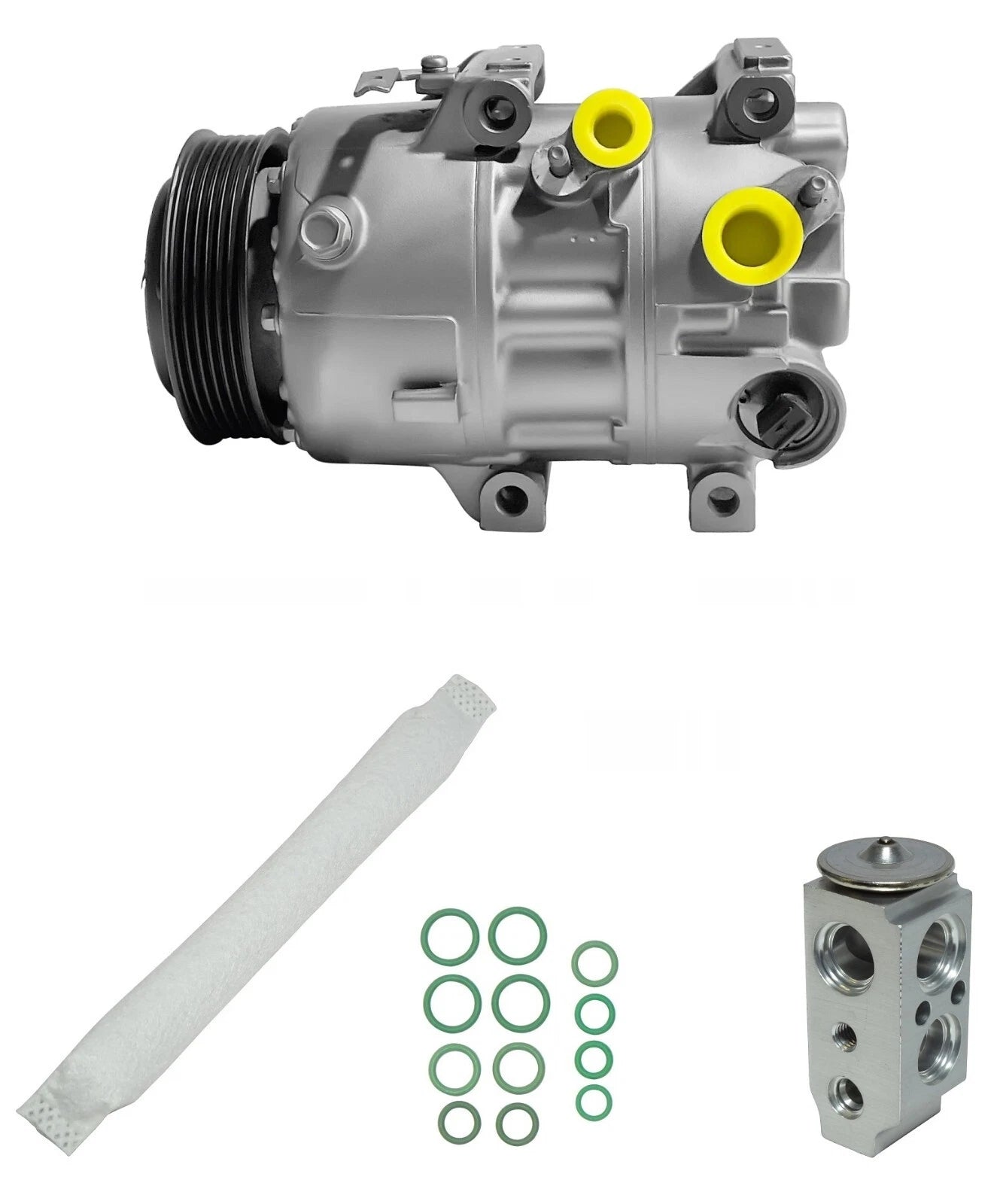 AC Compressor Kit Replacement for Kia Stinger 3.3L V6 Turbo (2020–2022)