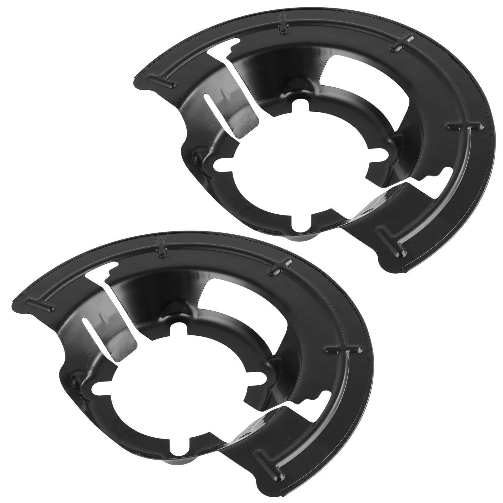 Set of 2 Front Brake Dust Shields for Ford F-250