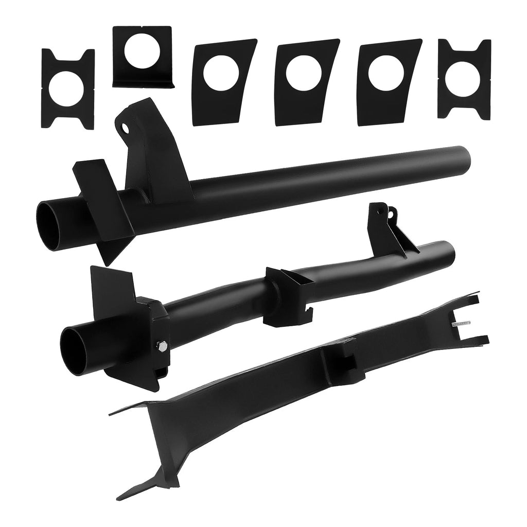 Front and Rear Tank Support Shock Mount Crossmember Set for Chevy Silverado 1500 (2007–2018)
