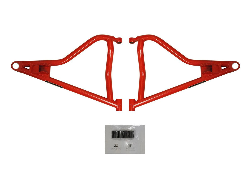 High Clearance Upper A-Arms for Polaris RZR XP 1000 (2014–2023) - Red