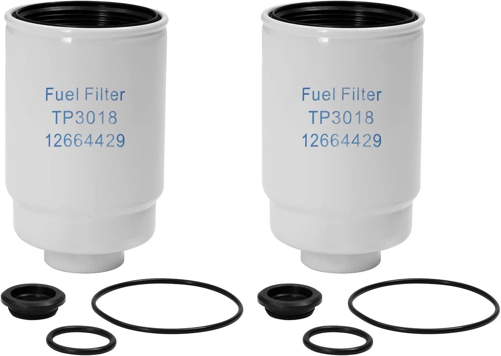 Fuel Filter Kit for Chevy Silverado GMC Sierra 6.6L Duramax (2001–2016) TP3018