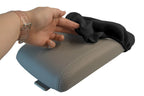 Fleece Console Lid Armrest Cover for Cadillac DTS (2006–2011) Black