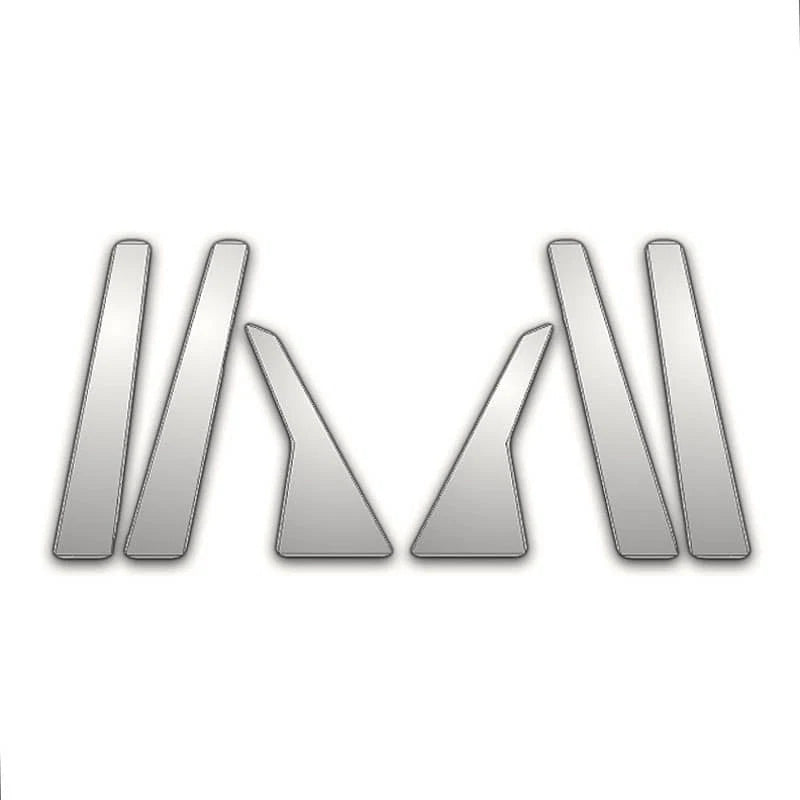 Chrome Pillar Cover Kit for Hyundai Azera (2006–2011)