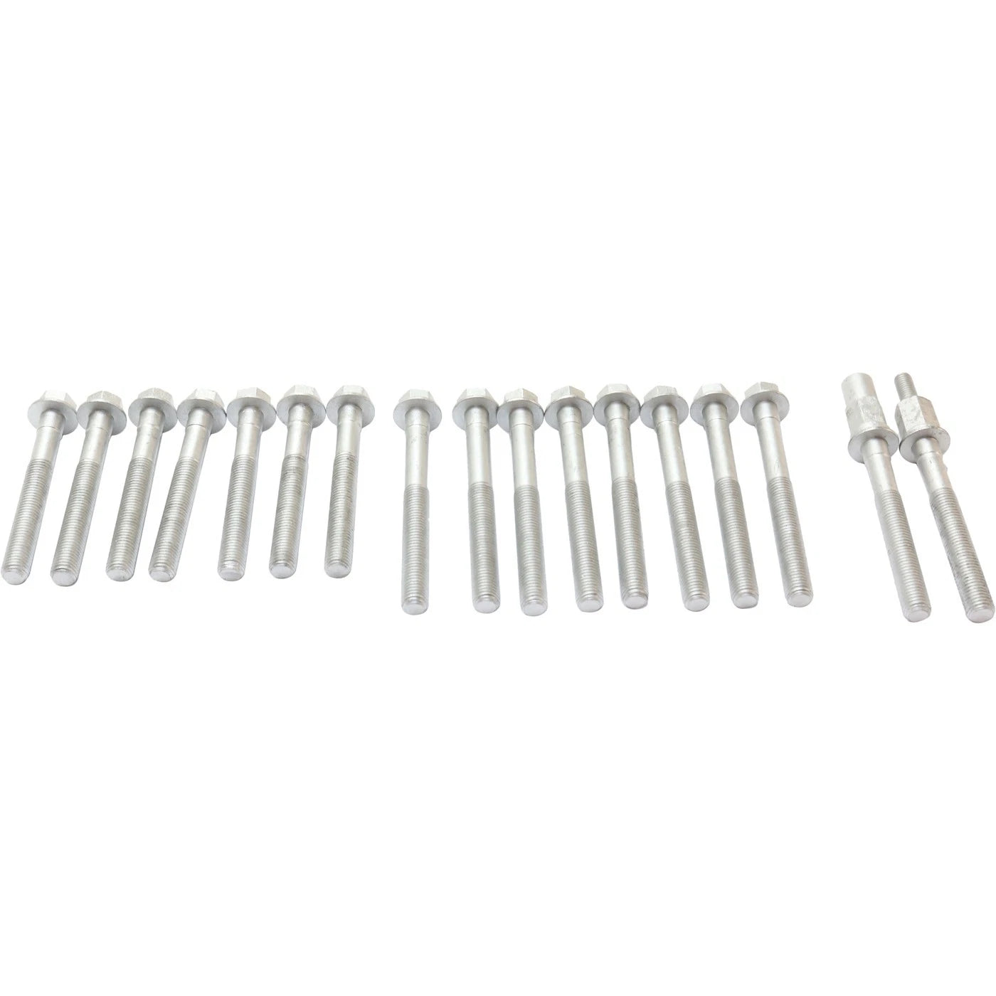 Set of 17 Cylinder Head Bolts for Chevy Equinox, Olds Cutlass