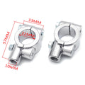 7/8" 22mm Motorcycle Handlebar Mirror Thread Mount Clamp Adaptor Chrome