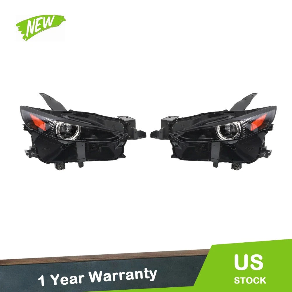 Set of 2 LED Projector Headlights for Mazda CX30 (2020–2022) LH & RH