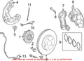 Genuine OEM Front Disc Brake Rotor 0004218800 for Mercedes-Benz E350 (2020)