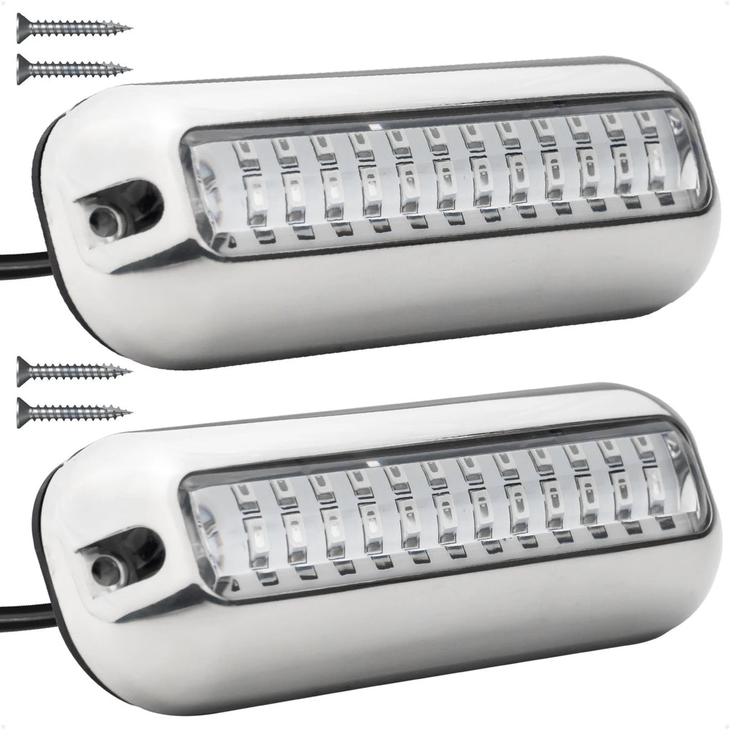 2X LED Underwater Light for Boat (12V)