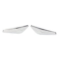 1 Pair Chrome Front Side Fender Finisher for BMW X3 F25 (2009–2017) & X4 F26 (2013–2018)