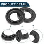 Set of 5 Oil Seal Rotary Shaft Seal NBR Rubber 15x25x4mm