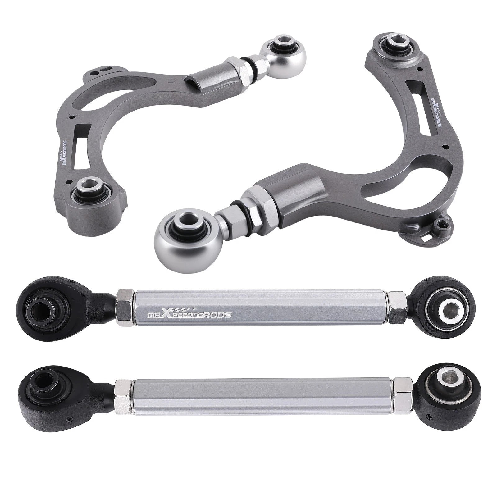 4X Adjustable Rear Camber Toe Arms for Honda Civic (2016–2025) Acura Integra (2023–2025)