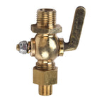 Brass Petcock Fuel Tap 1/8-1/4 for Vintage Motorcycles (Fits )