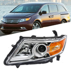 HID Headlight for Honda Odyssey (2011–2013) Driver/Left Side Clear