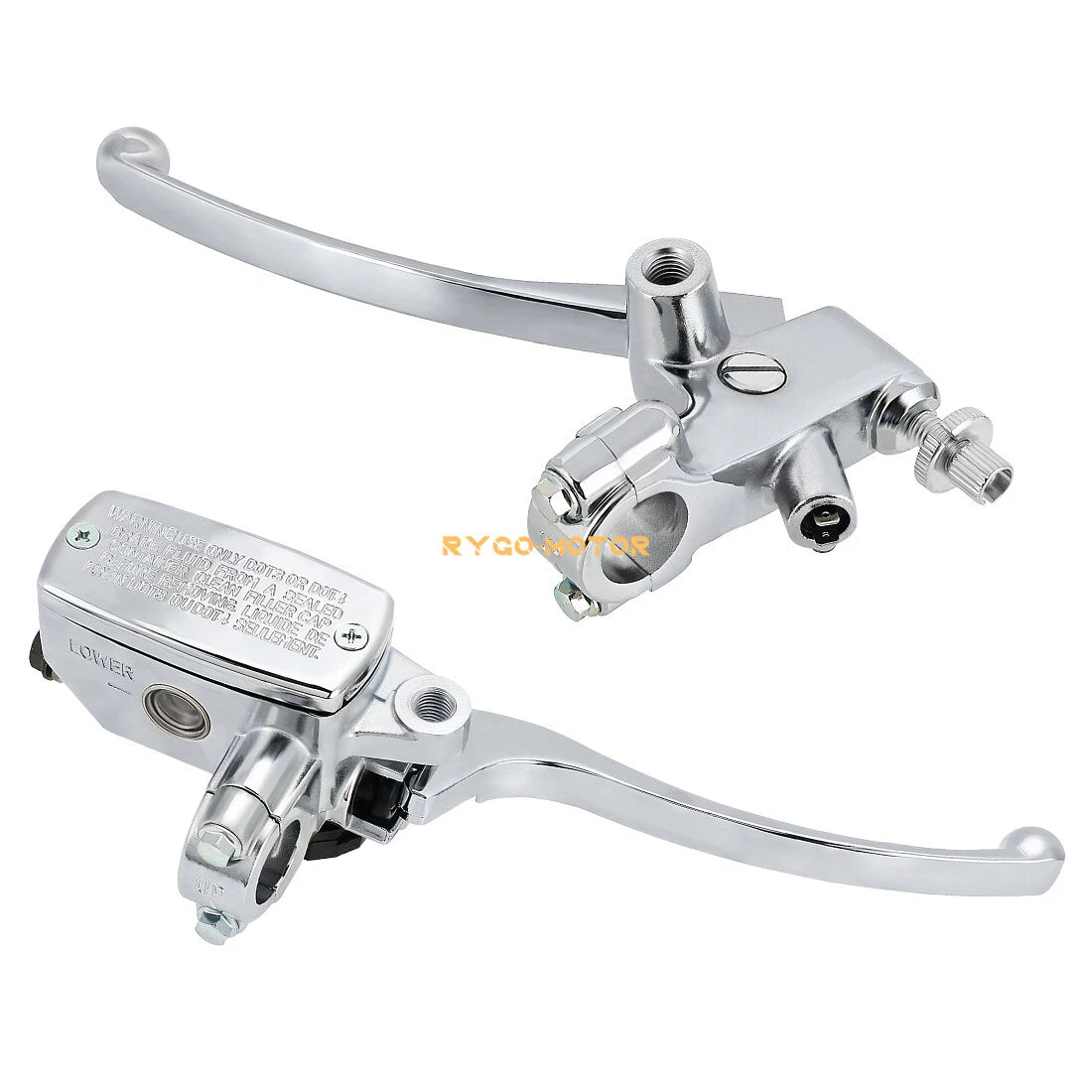 7/8" 22mm Handlebar Brake Master Cylinder & Clutch Lever Universal