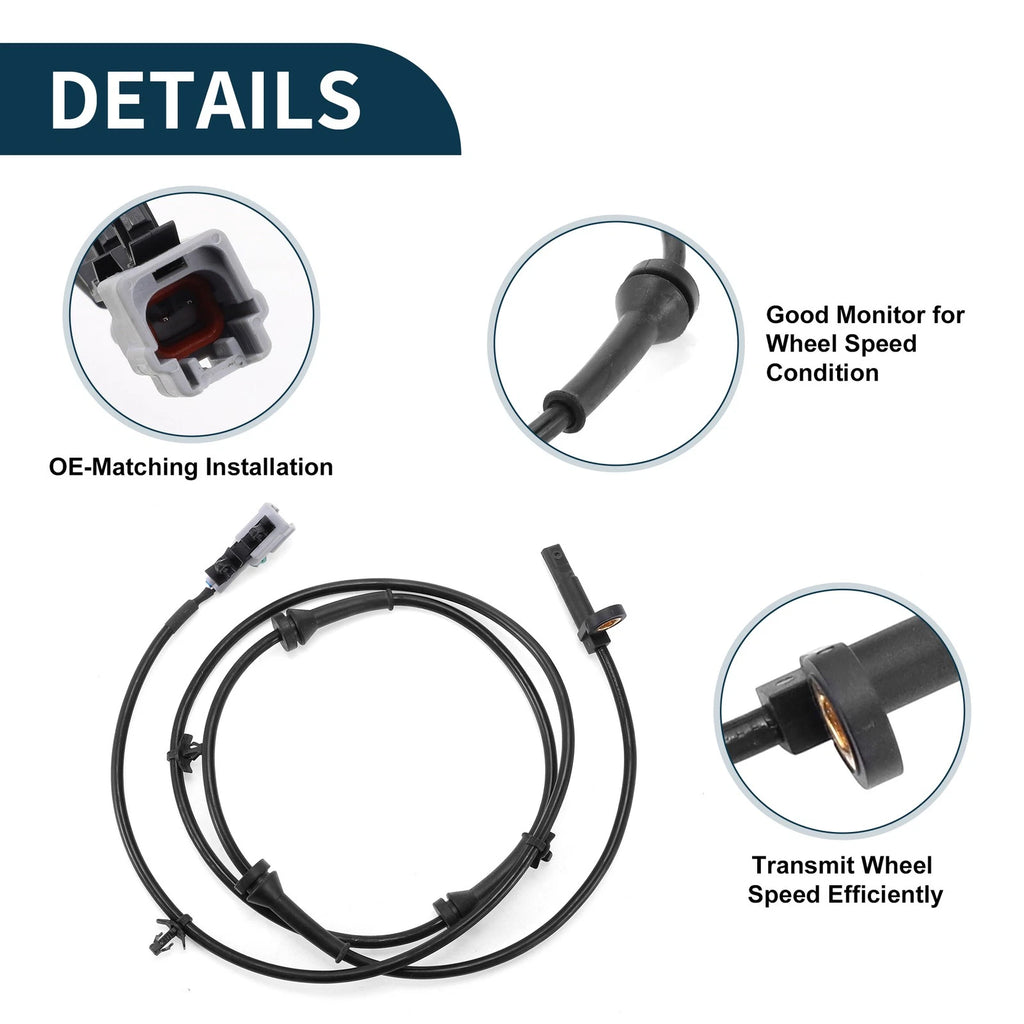 ABS Wheel Speed Sensor No. 47900-CA000 for Nissan Murano (2003–2007)