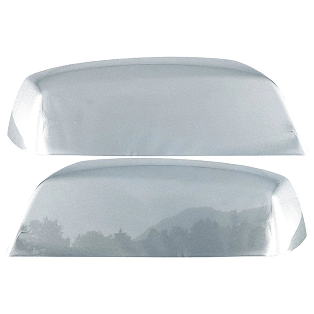 Mirror Covers Chrome Top Half Replacement for 2014-2018 Chevy Silverado 1500