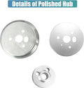 Polished Steering Wheel Hub Adapter for Flaming River/Ididit (A01-56P)