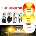 2X LED Turn Signal Light Bulb for AUXIT 3157 7443 1156 1157