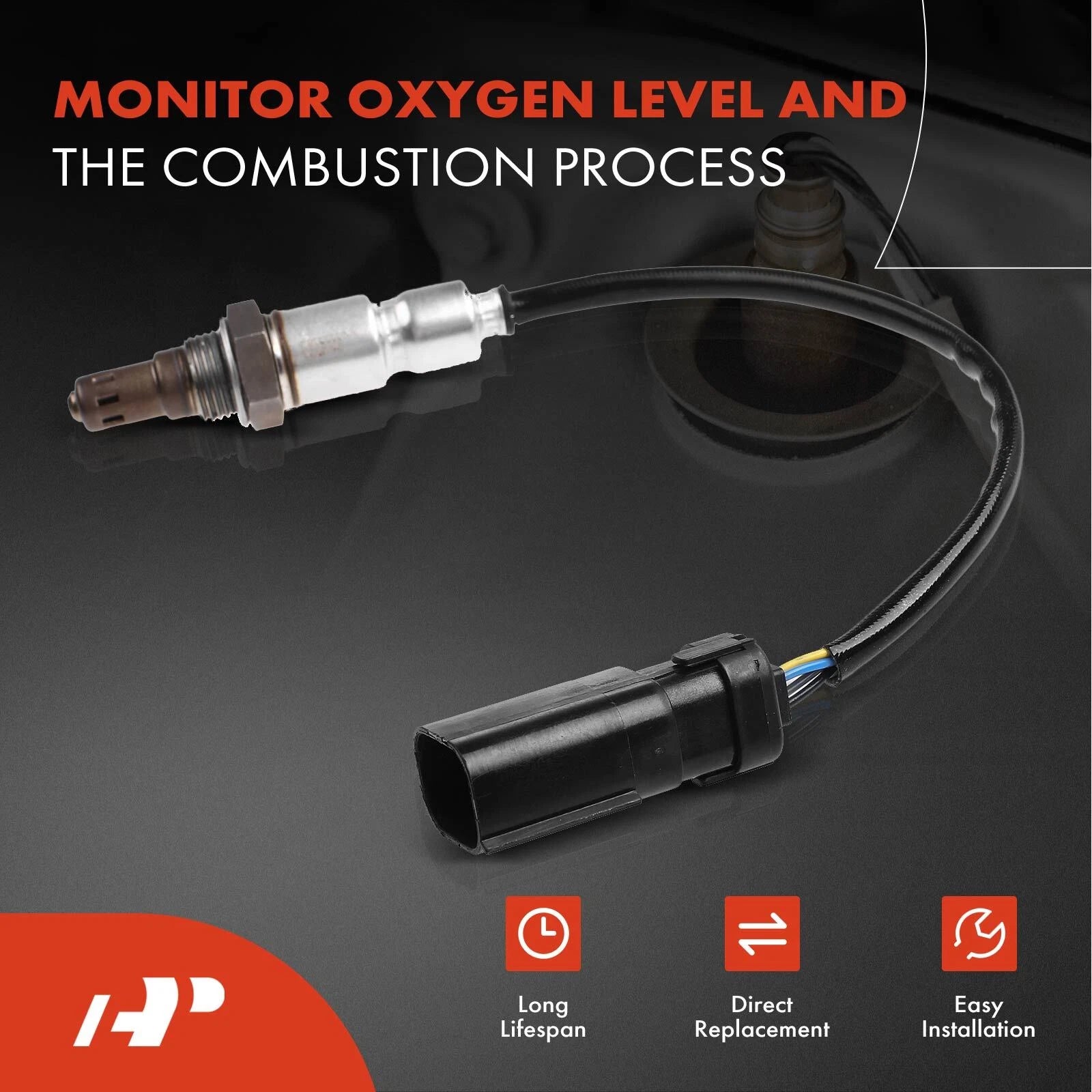 2X O2 Oxygen Sensors for Jeep Grand Cherokee