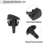 Set of 6 Windshield Washer Nozzles w/ Hose Connector for Mazda (No.KD4567510)