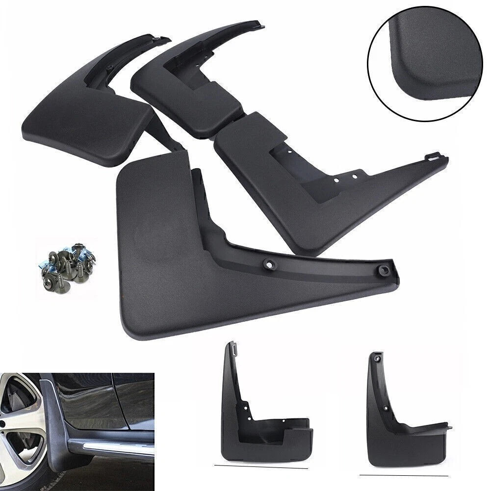 Set of 4 Splash Guards Mud Flaps for Benz GL350 GL450 (2007–2012)
