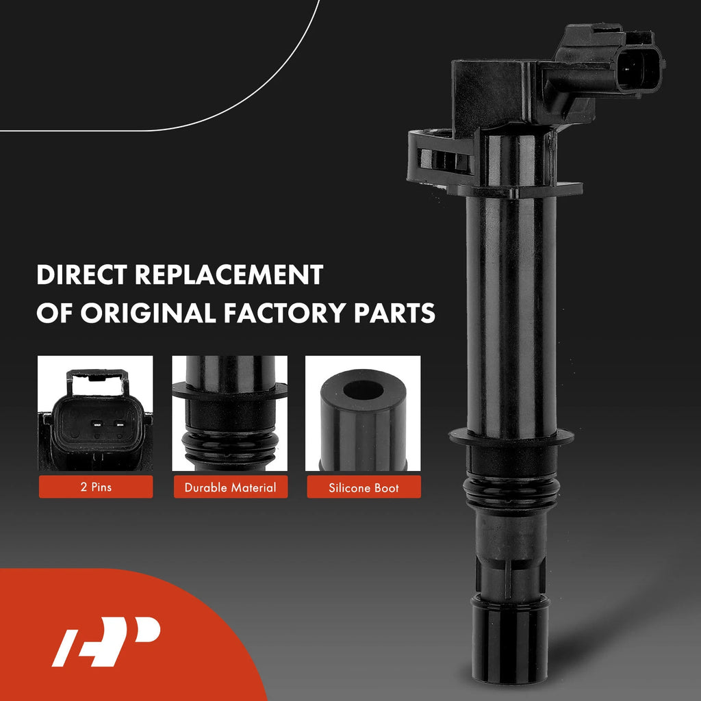 Set of 8 Ignition Coils & Iridium Spark Plugs for Jeep Grand Cherokee (2002–2004)