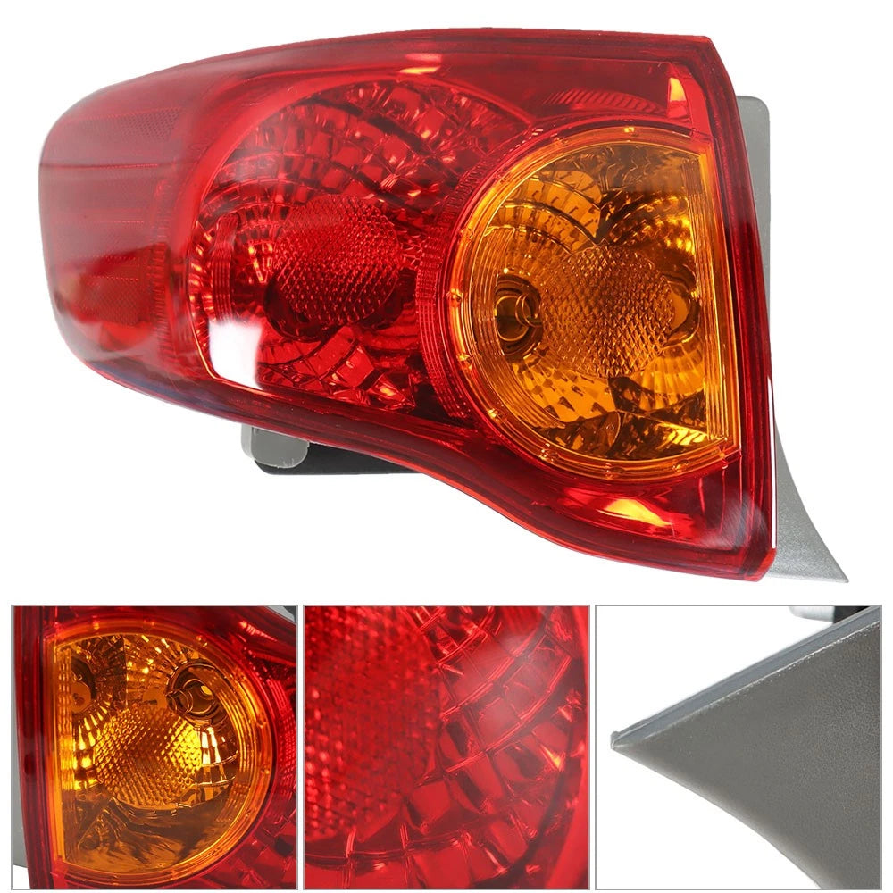 Taillight for Toyota Corolla (2009–2010) Left Replacement Lamp