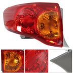Taillight for Toyota Corolla (2009–2010) Left Replacement Lamp