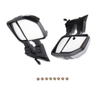 Chrome Power Side Mirror for Ford F-350/F-450/F-550 Super Duty (2008–2016)