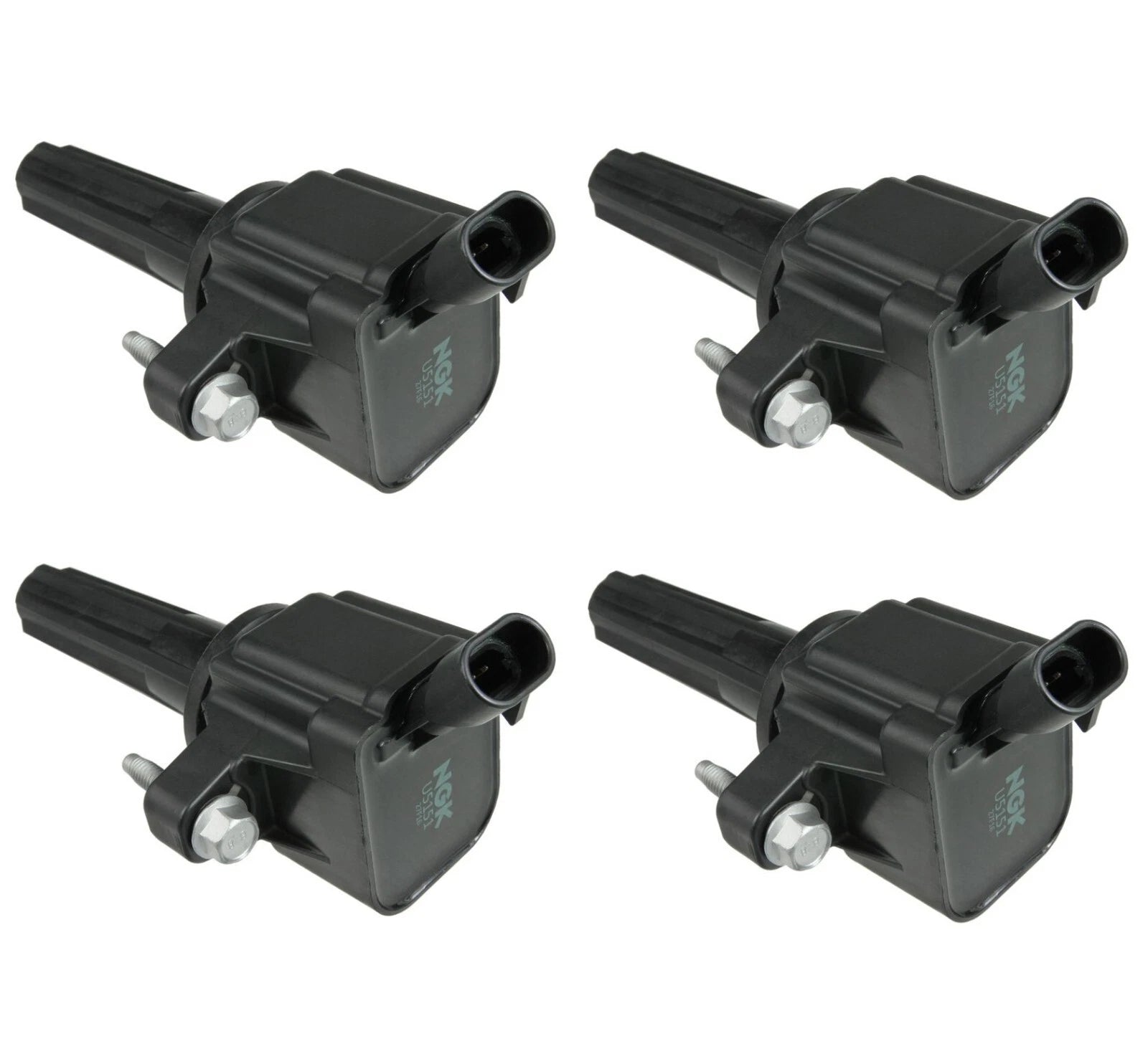 Set of 4 NGK COP Ignition Coils for Chevrolet Colorado GMC Canyon (2004–2012)