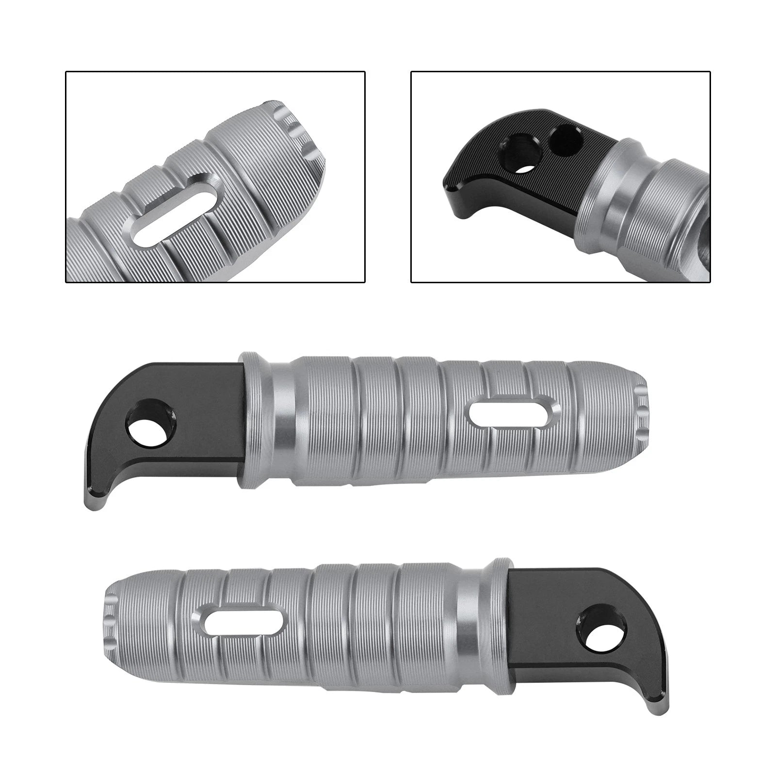 Rear Footrests Foot Pegs for Yamaha YZF R7 MT07 MT09 Tracer 9 GT (2021–2024)