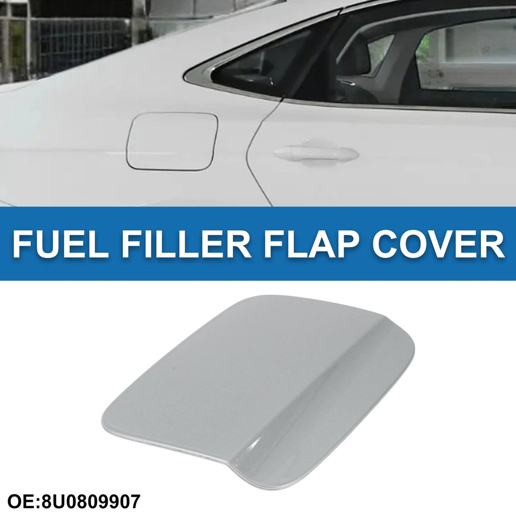 Fuel Tank Door Cap for Audi Q3 (2013–2018) Fuel Filler Flap Cover Silver