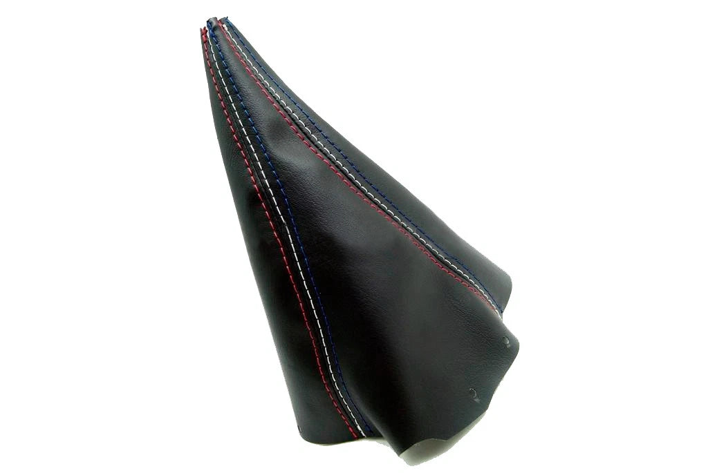Manual Shift Boot for Ford Mustang (1999–2004) - Leather Synthetic, Tri Color Stitch
