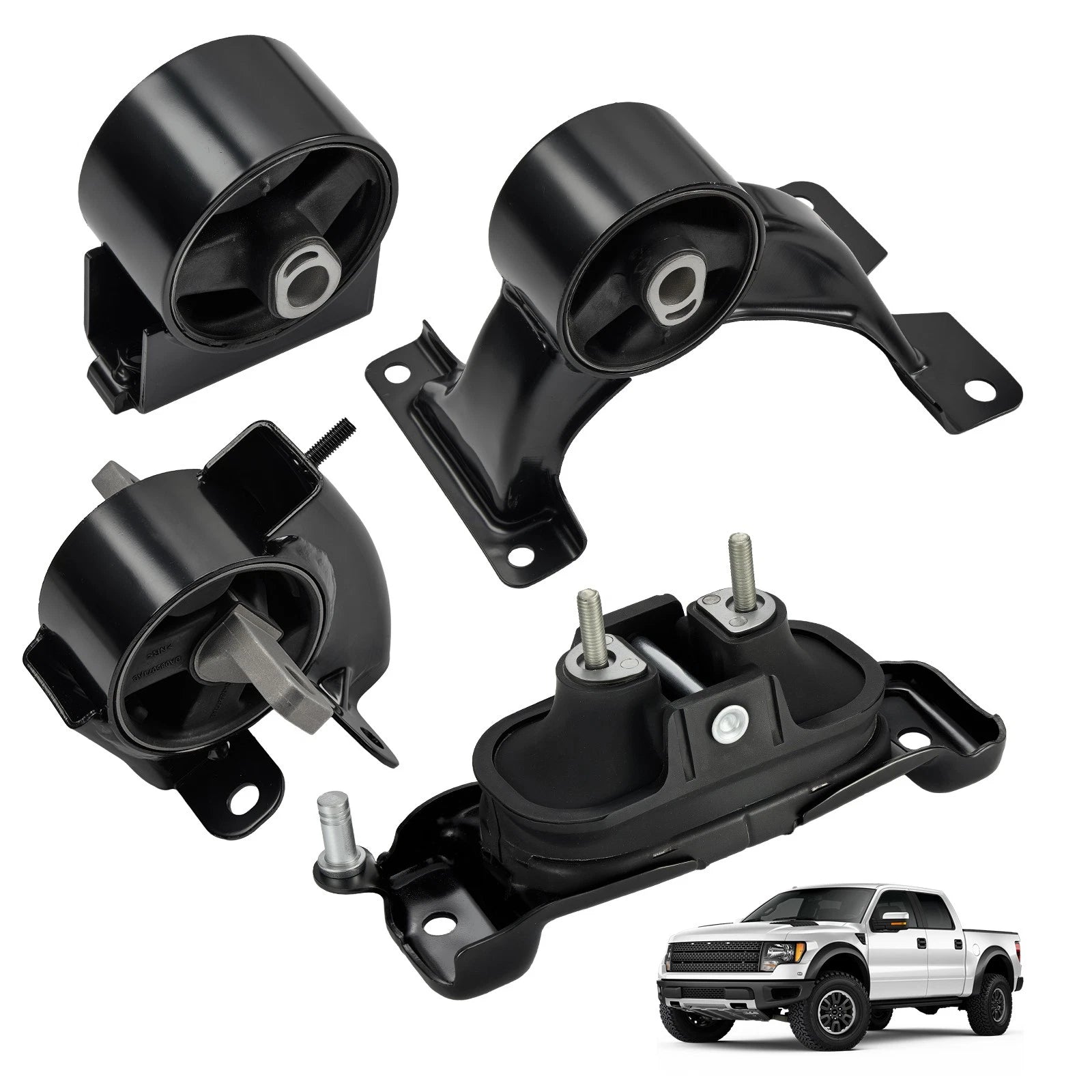 Set of 4 Engine Motor & Trans Mounts for Dodge Grand Caravan (2011–2020)